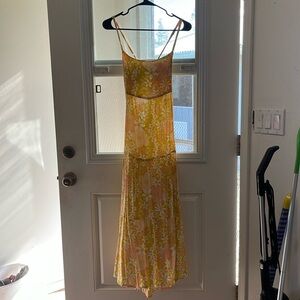 Yireh X Eternal Summer Hawaii Yellow Maxi dress